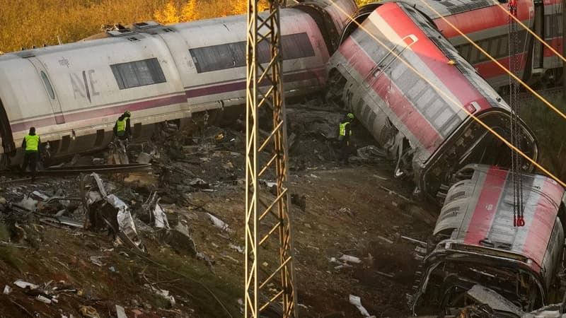 Spanish train was going 160km/h when it hit second one