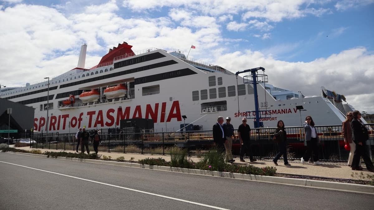 New Spirit of Tasmania ferries embark on historic trip