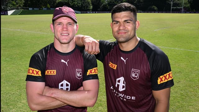 Old foes Gilbert, Fifita now Maroons brothers in arms