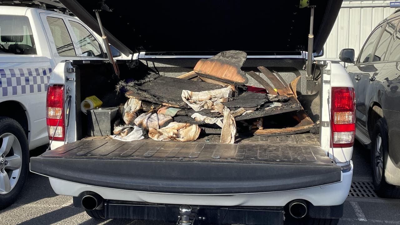 Men lucky to be alive after boat catches fire and sinks