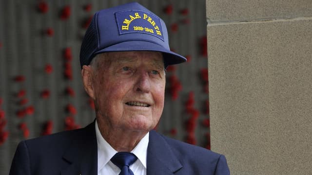 Parliament pauses to remember last HMAS Perth survivor