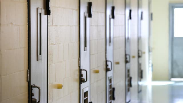 Man's shiv broke off in guard's eyelid in cell attack