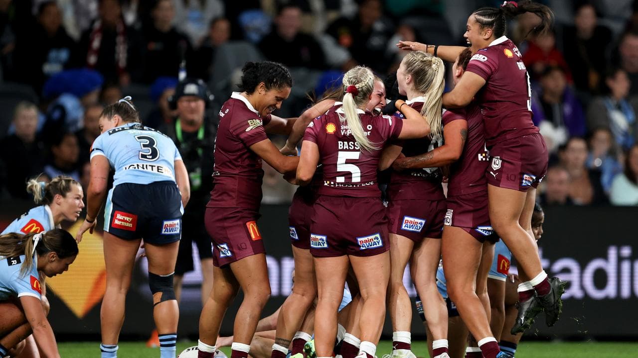 Maroons triumph in first game of Women's Origin series