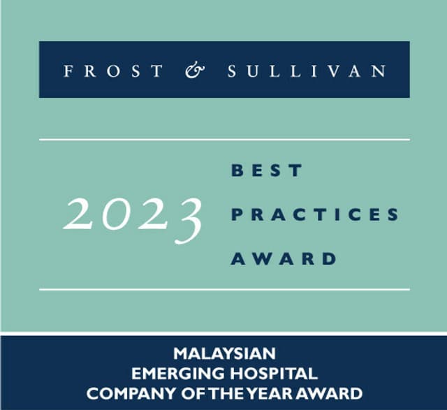 Sunway Medical Centre Velocity Awarded by Frost & Sullivan for Leading the Malaysian Hospital Industry with Holistic Medical Care and Pioneering Technologies