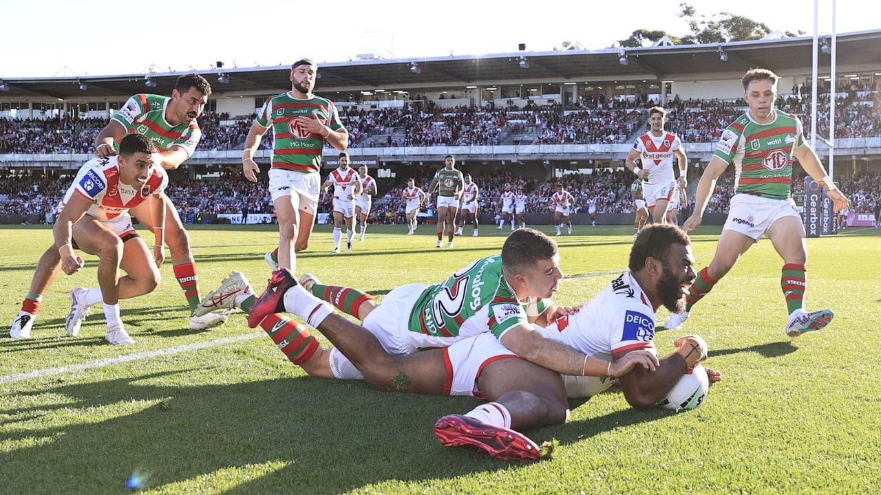 NRL's Dragons upset Souths as coaching call looms