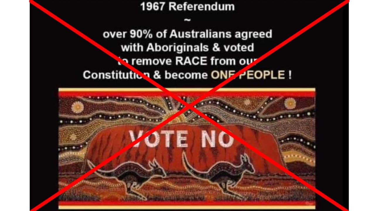 Voice naysayers race to rewrite 1967 referendum's history