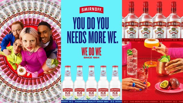 Smirnoff Champions the Audacious Power of the Collective in New Global Brand Positioning "WE DO WE"