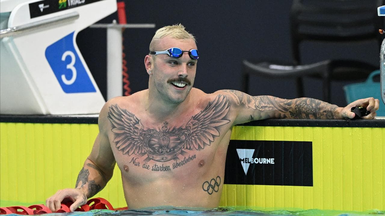 Chalmers back to his best with sizzling swim trial form