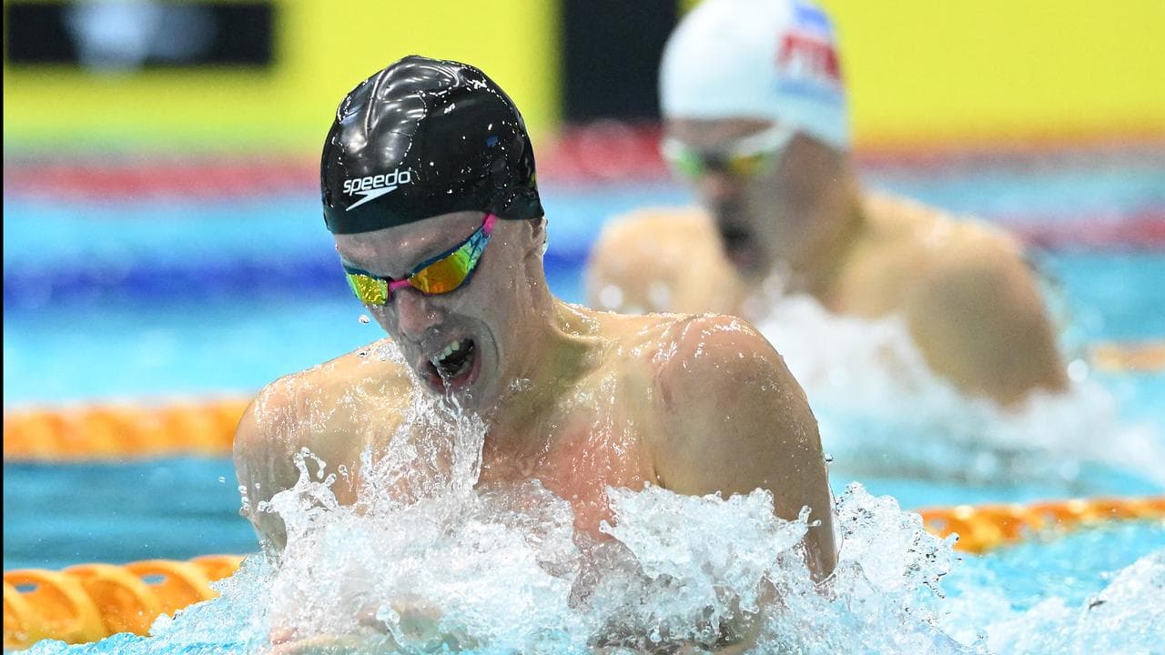 Stubblety-Cook looks to British breaststroke ace Peaty