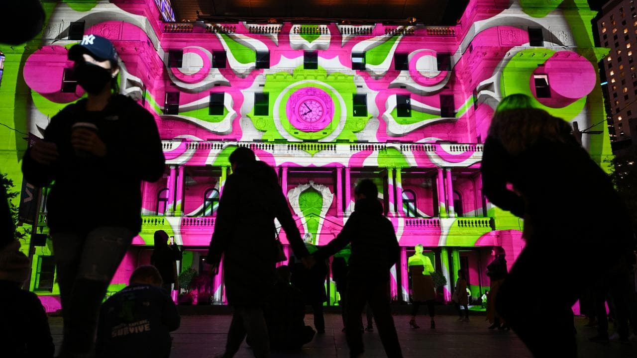 Record crowds flock to Sydney's Vivid festival