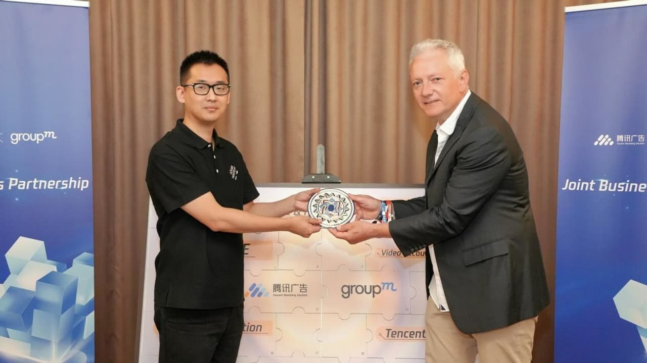 Tencent Marketing Solution and GroupM launch global Joint Business Partnership at Cannes Lions