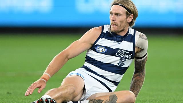 Stewart fined by AFL over shove on injured Viney