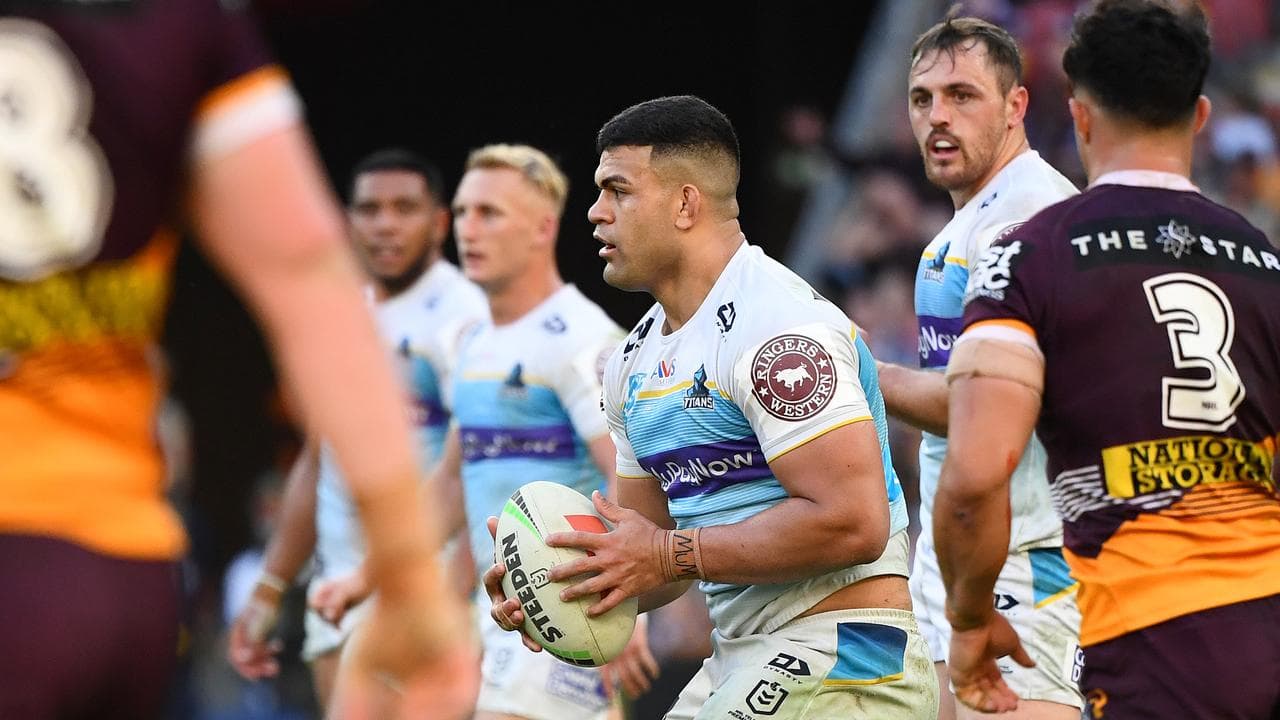 Fifita stars in Titans' upset NRL win over Broncos