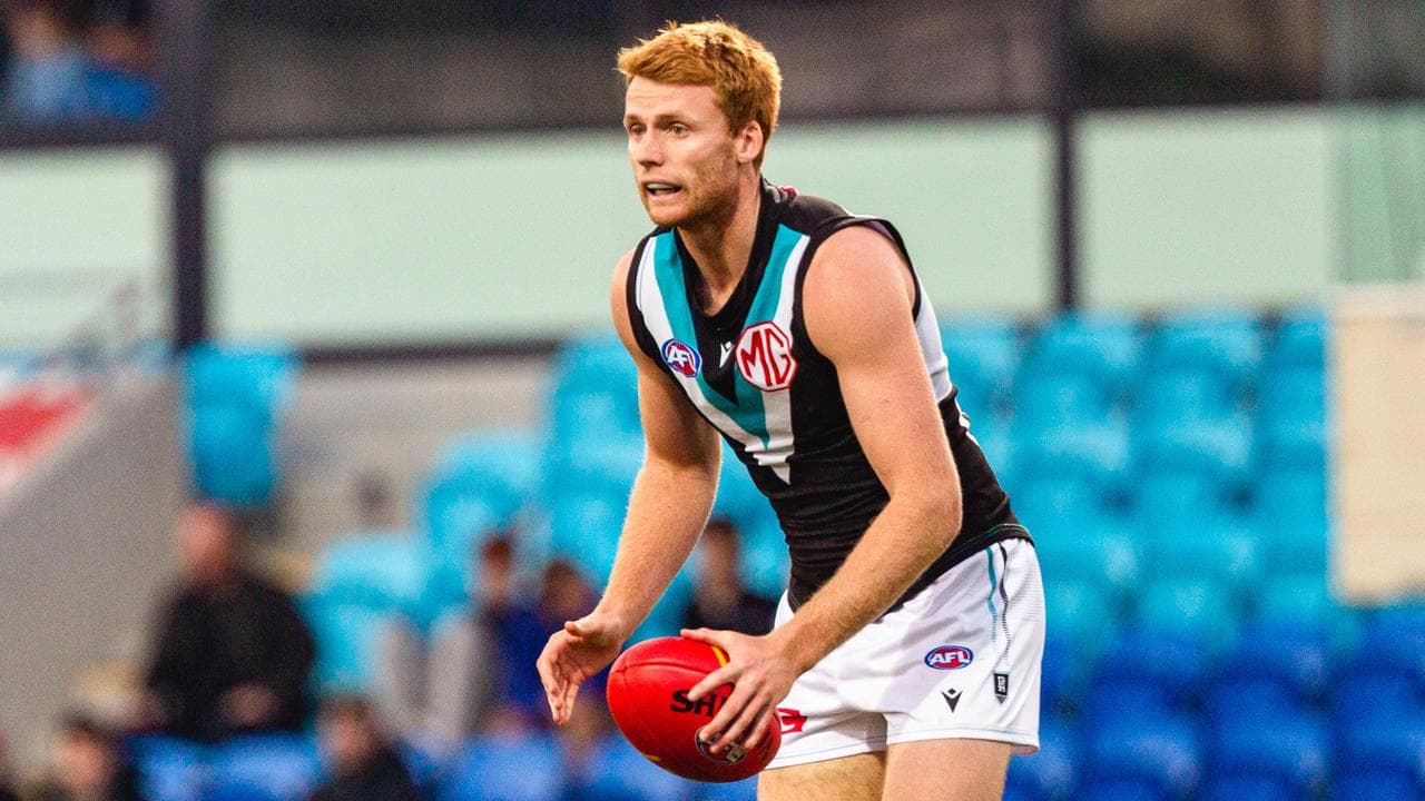 Port Adelaide's Drew revels in unsung midfield status