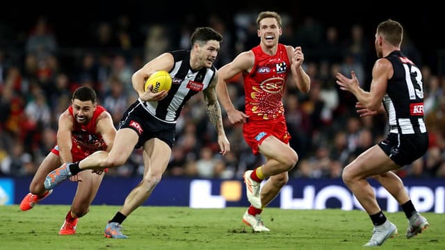 Collingwood deliver Gold Coast an AFL reality check