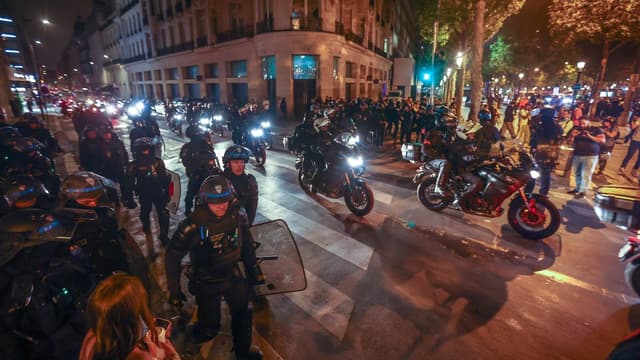 France riots less intense overnight, fewer arrests