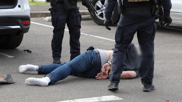 Two men charged after $6m meth seizure on Sydney street