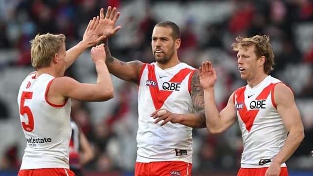 Swans don't want match to be Franklin's MCG farewell