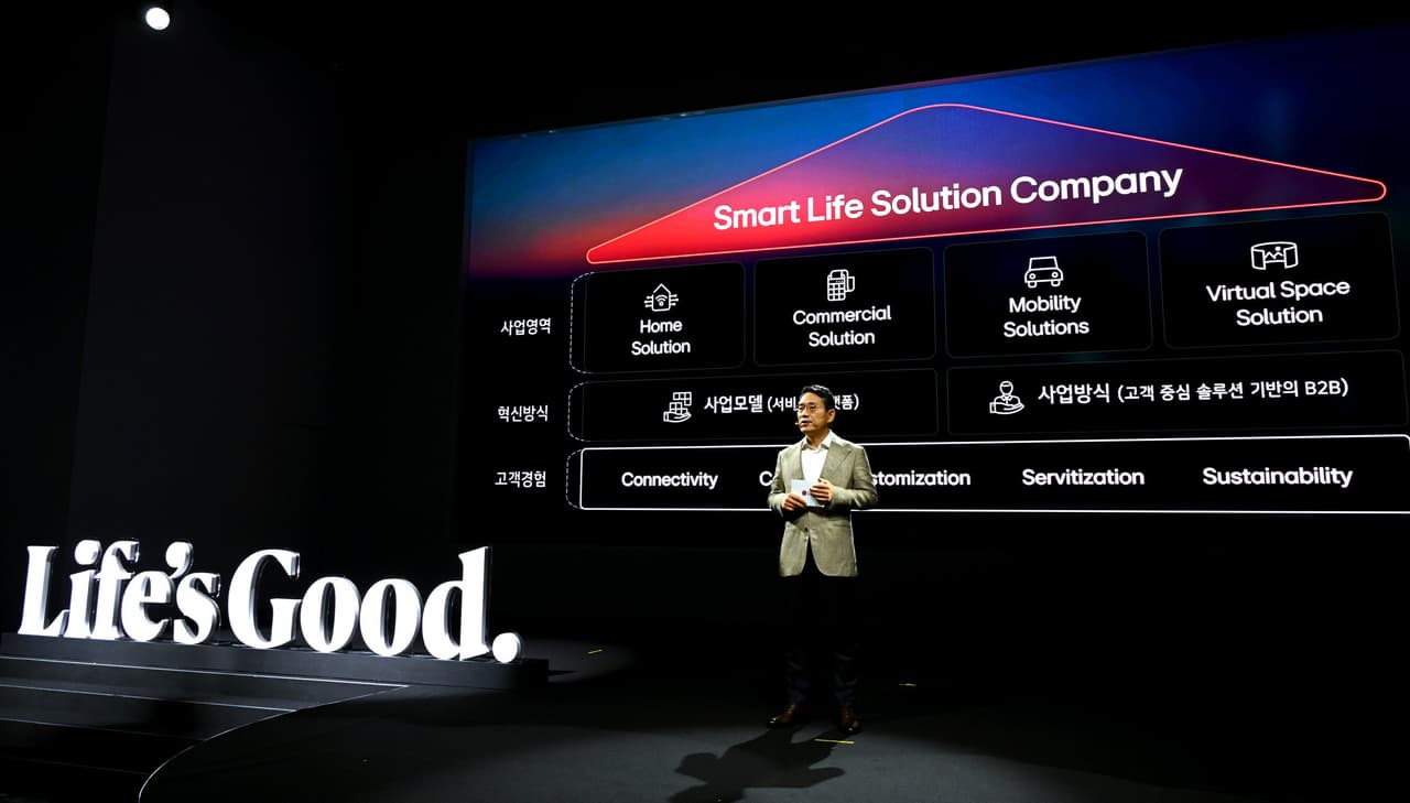 LG CEO ANNOUNCES BOLD VISION TO TRANSFORM LG INTO 'SMART LIFE SOLUTIONS COMPANY'