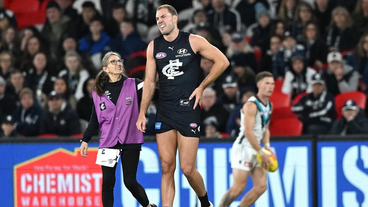 Carlton surge halts Port's record winning streak