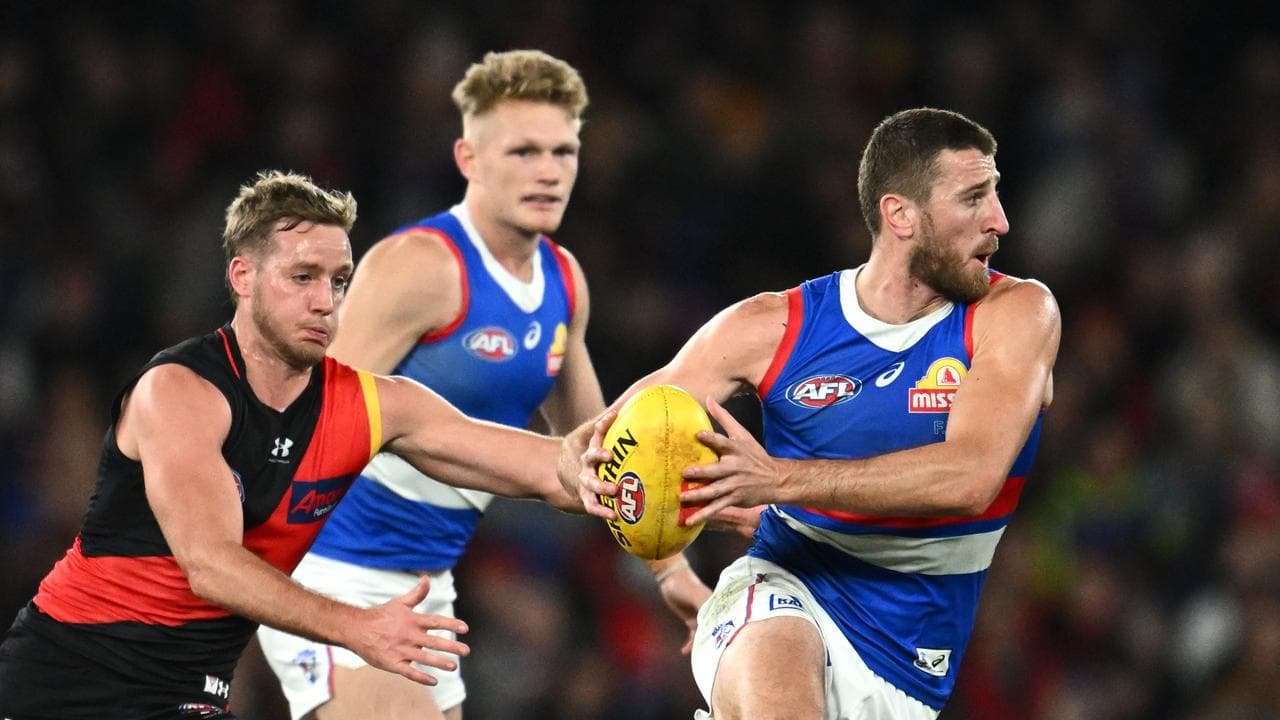Bulldogs surge to vital AFL win over Essendon