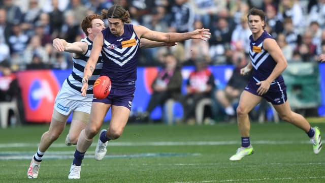 Dockers clinch shock AFL win over Cats in Geelong