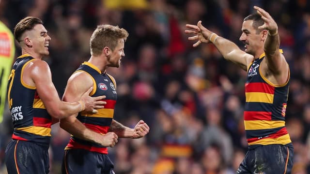 Walker stars as Crows thump Adelaide rivals Port