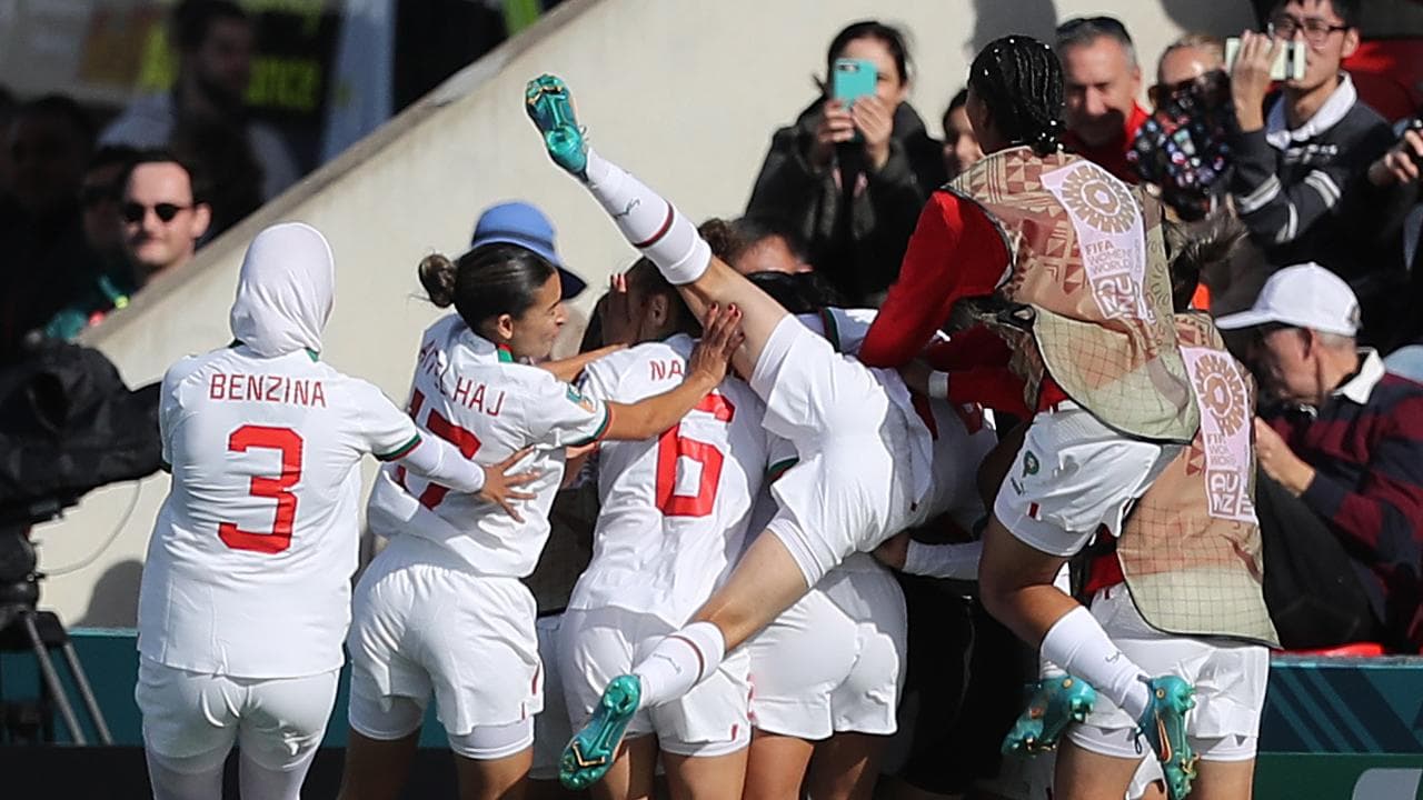 Morocco lands historic win in maiden Women's World Cup