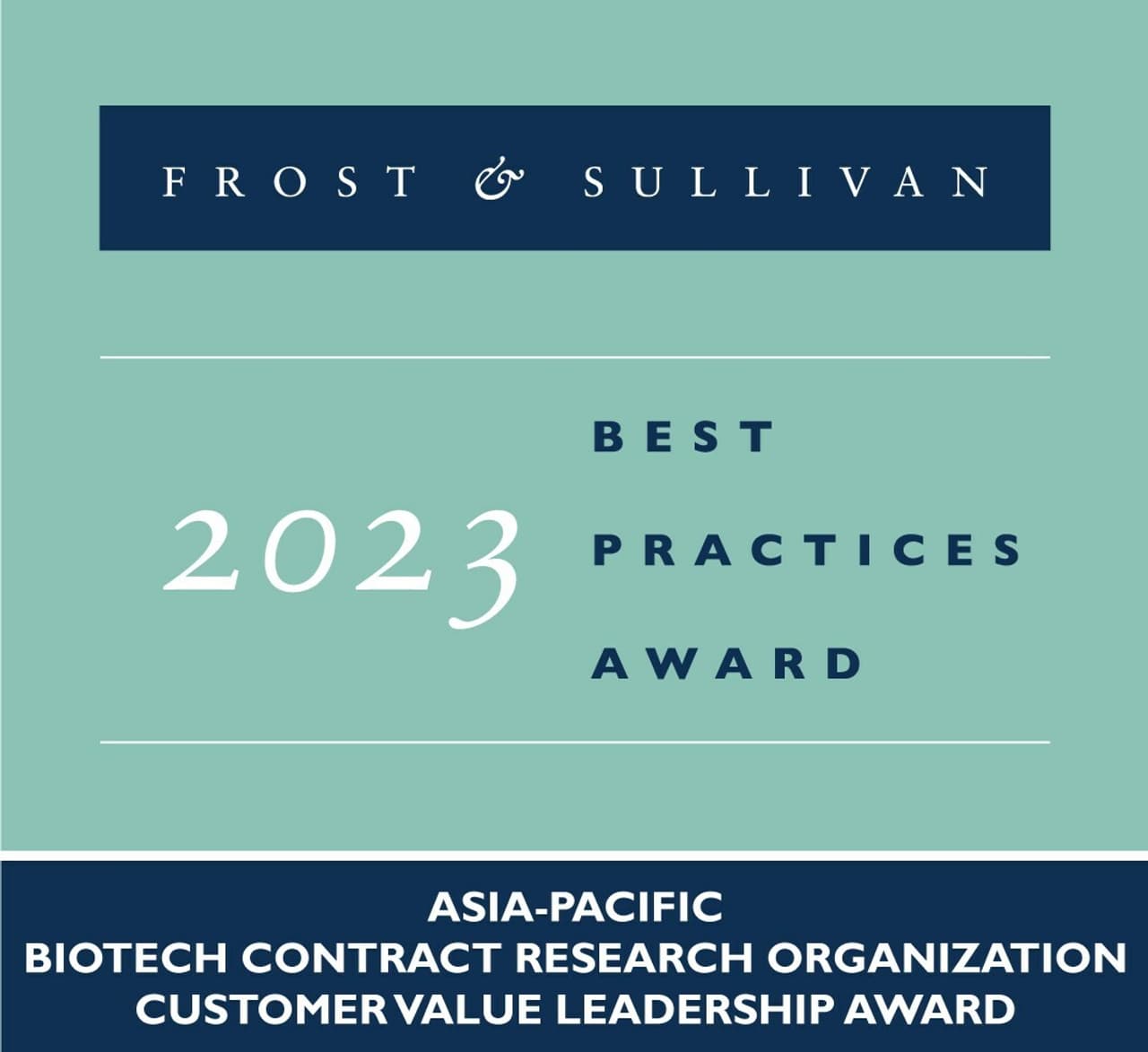 Avance Clinical Earns Frost & Sullivan's 2023 Best Practices Customer Value Leadership Award for Delivering High-quality Clinical Trials Based on Globally Accepted Data