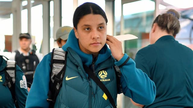Kerr coy on fitness after making Matildas return