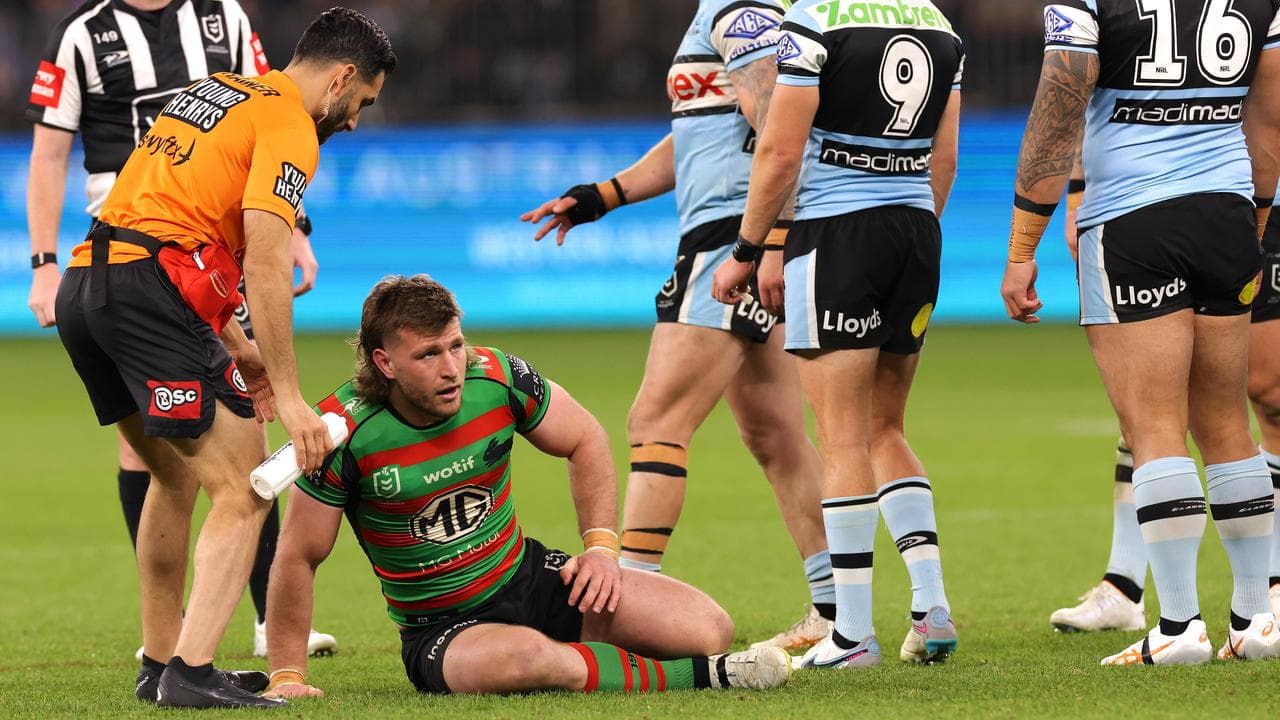 South Sydney hit-man Arrow 'scared' by back injury