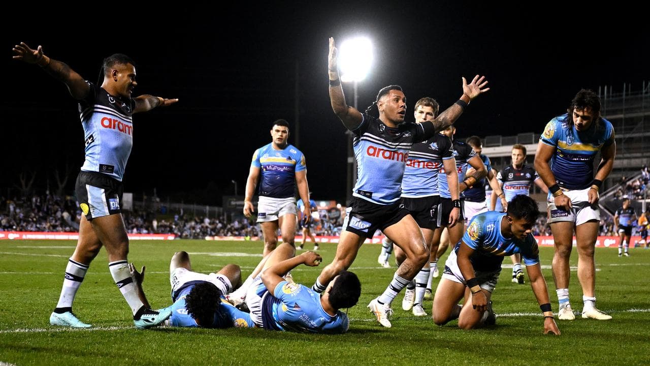 Cronulla overpower Gold Coast en route to 36-6 NRL win