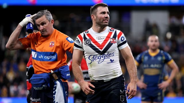 Tedesco concussed as Roosters dent Eels' finals hopes