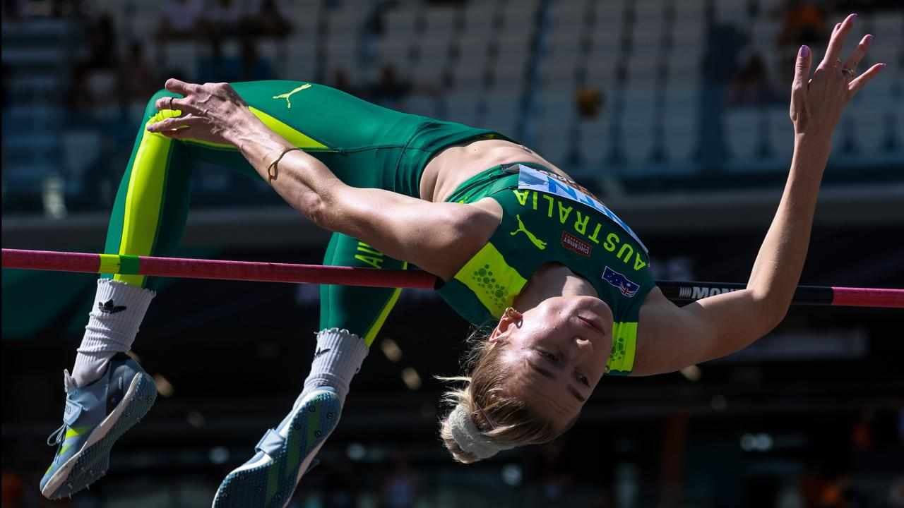 Patterson, Olyslagers through to world high jump final