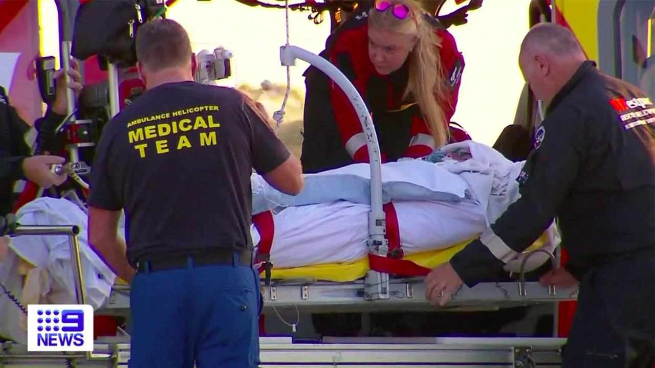 Shark victim stable but with 'life-changing' injuries