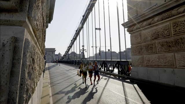 Lisa Weightman the first Aussie home in marathon