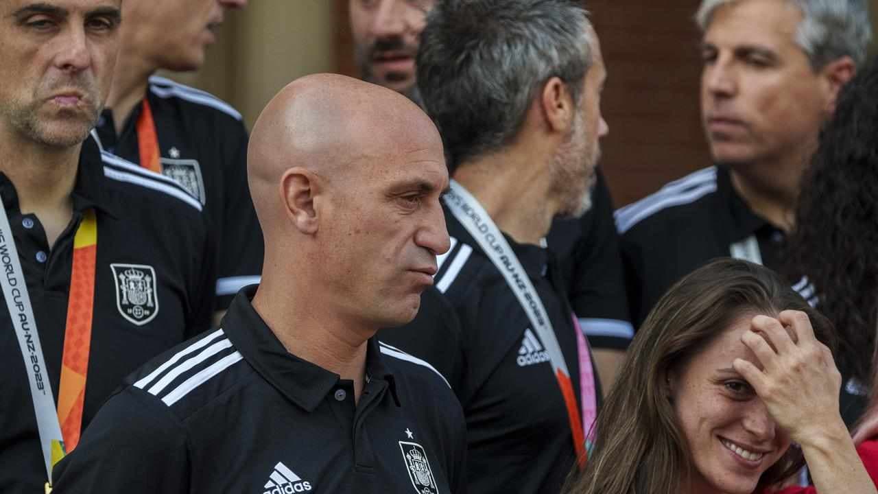 FIFA suspends Spain soccer boss after World Cup kiss