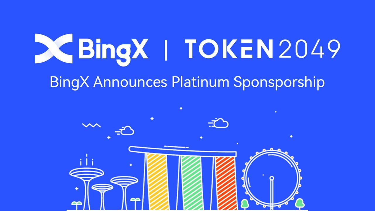 BingX Announced as Platinum Sponsor for TOKEN2049 Singapore