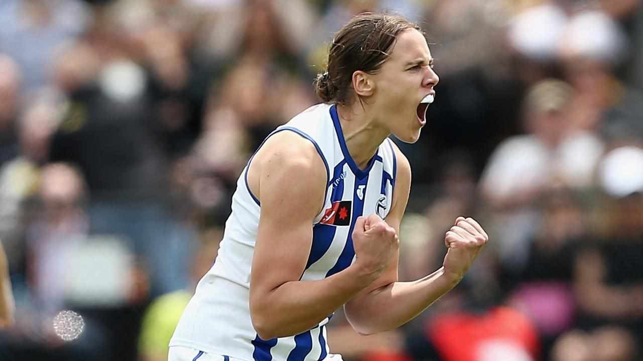 Garner leads Kangaroos to big AFLW win over Saints