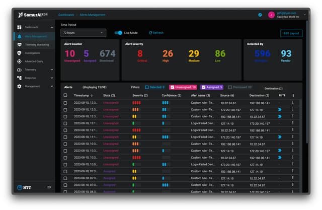 Global Cybersecurity Leader NTT Offers SaaS Subscriptions to its Patented XDR Platform