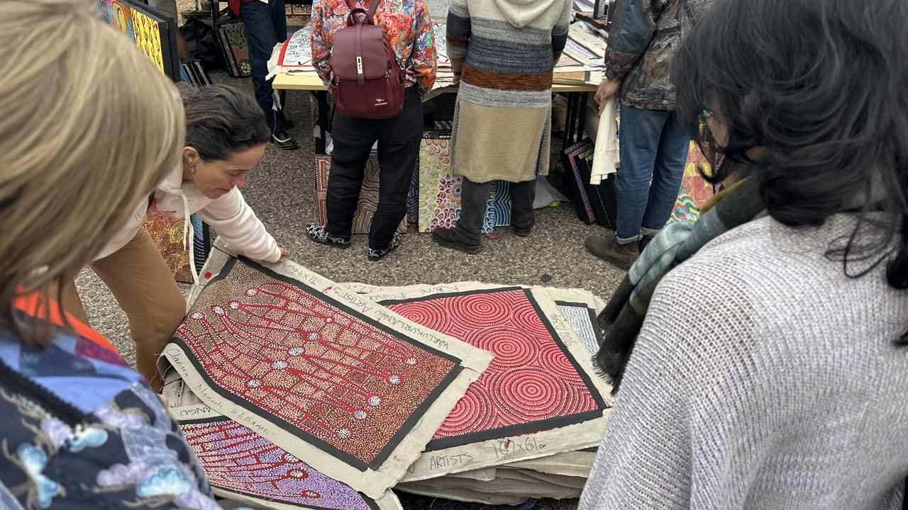 Oldest Indigenous arts centre on show at Desert Mob