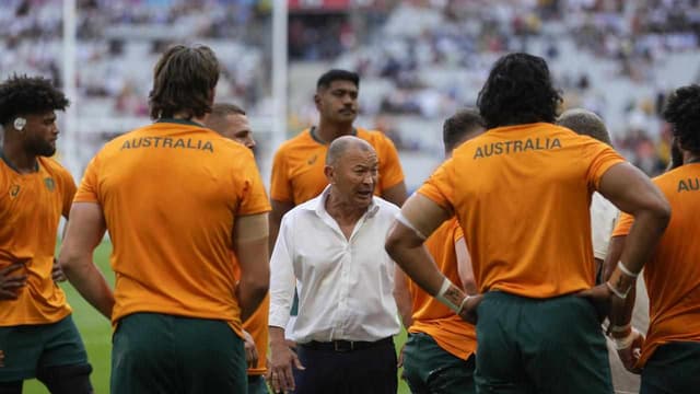 Coach Jones to celebrate Wallabies' breakthrough win