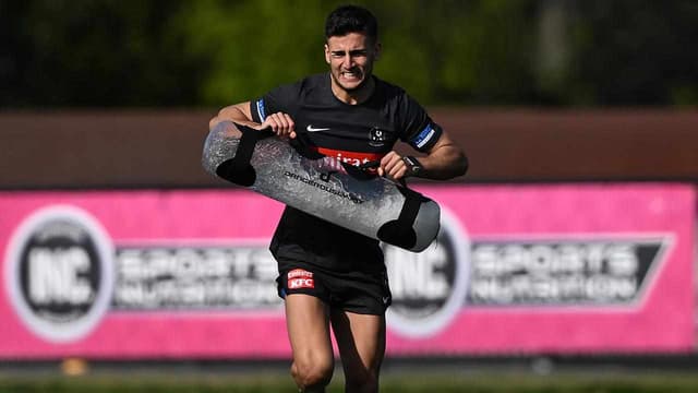 Nick Daicos ramps up training as AFL return looms