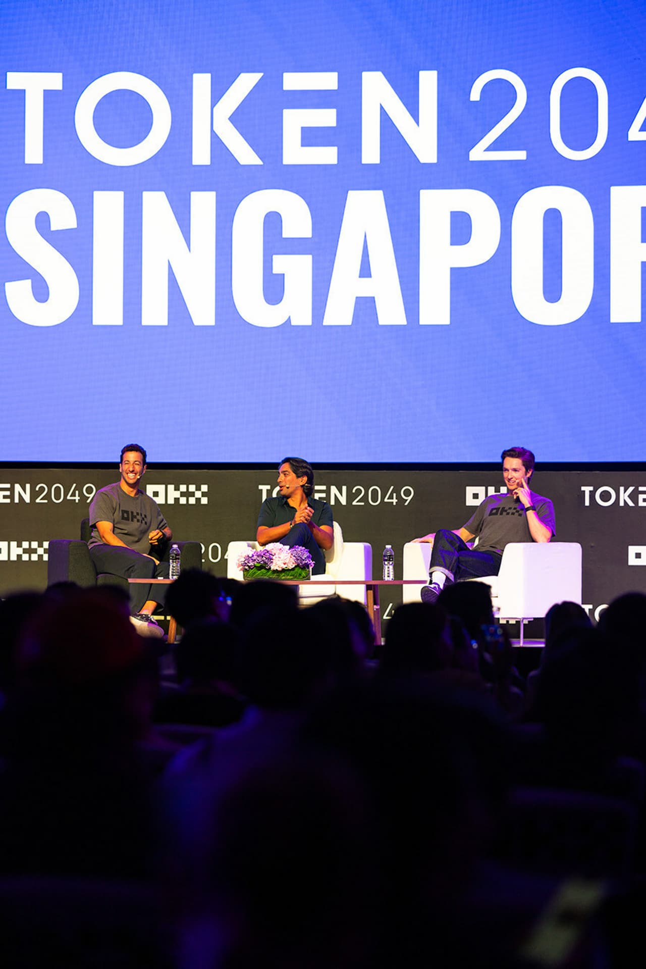 OKX 'Accelerates Web3' at Token2049 with Daniel Ricciardo and Scotty James and On-Track with McLaren Racing at Singapore Grand Prix