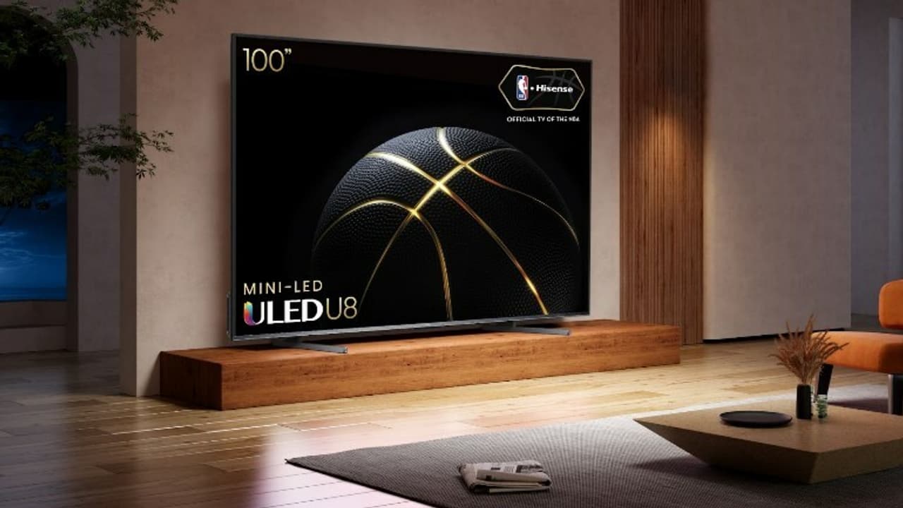 Hisense's 100-inch U8K TV Honours as Editors' Choices at CEDIA 2023
