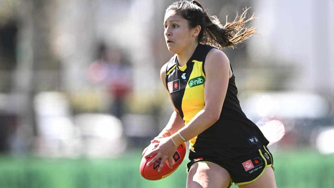 AFLW's Tigers defy Giants and snake in scorching heat