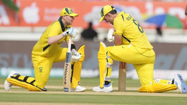 Marsh and Maxwell star in much-needed win over India