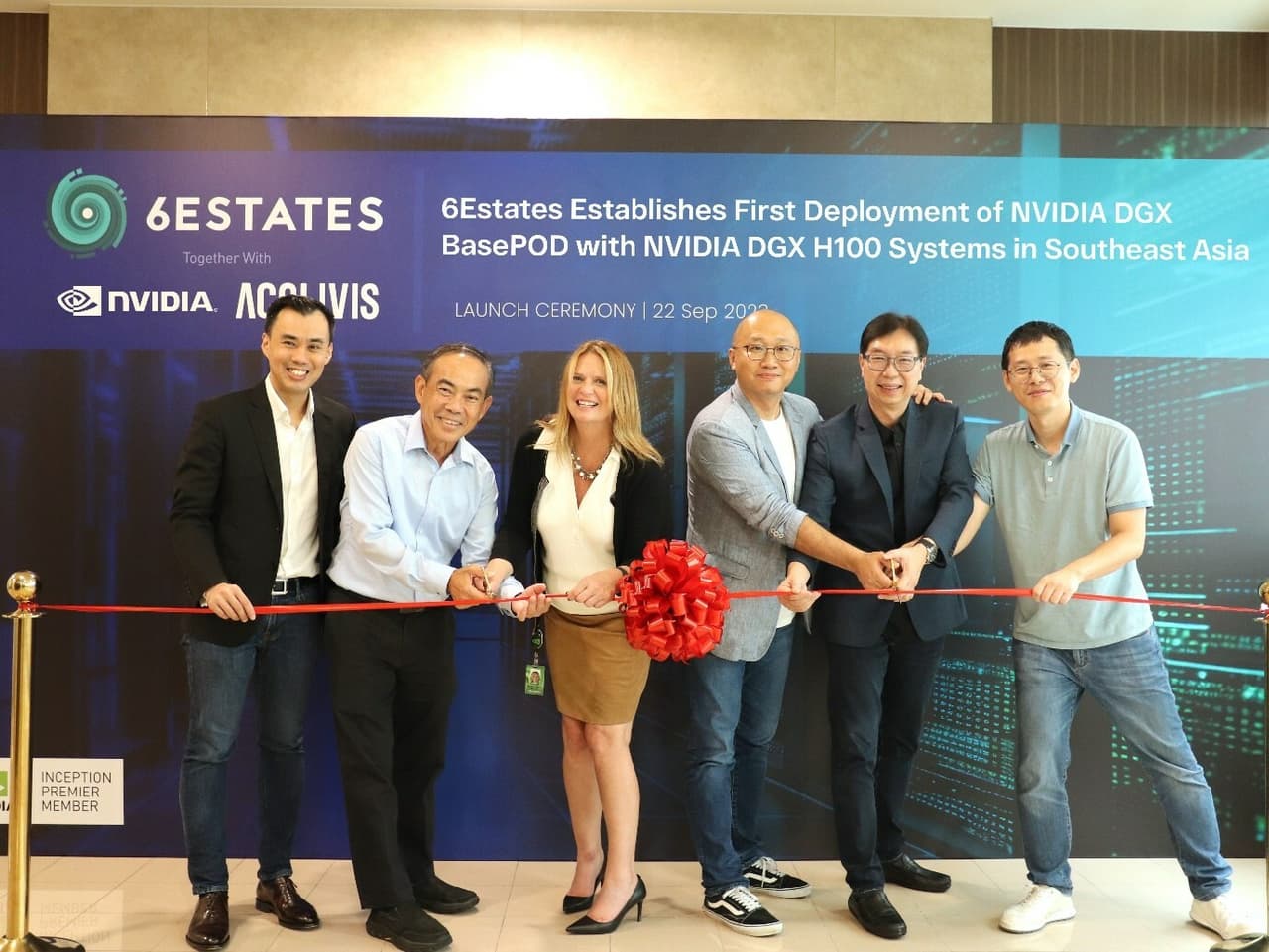 6Estates Establishes First Deployment of NVIDIA DGX BasePOD with NVIDIA DGX H100 Systems in Southeast Asia