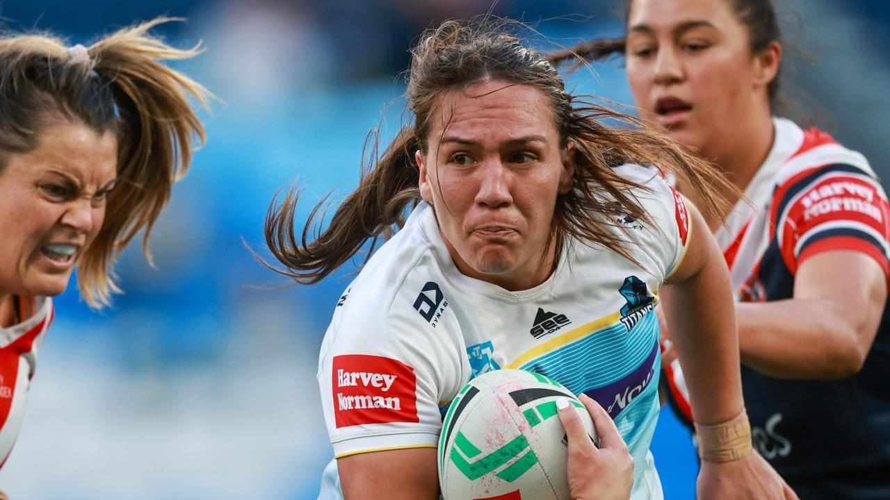 Titans NRLW star Pelite loves 'junkyard' fullback role