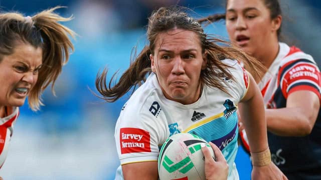 Titans NRLW star Pelite loves 'junkyard' fullback role